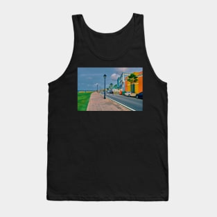 The colorful street of Old San Juan Tank Top